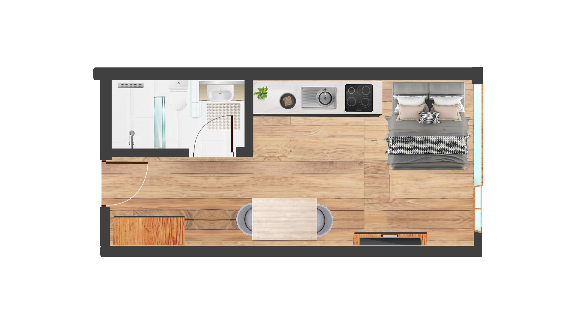 Ihr Hotelstudio 010 im Dom4545