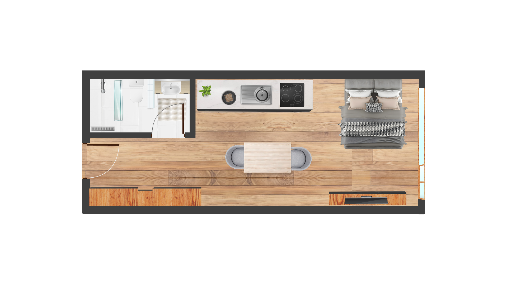 Ihr Hotelstudio 110 im Dom4545