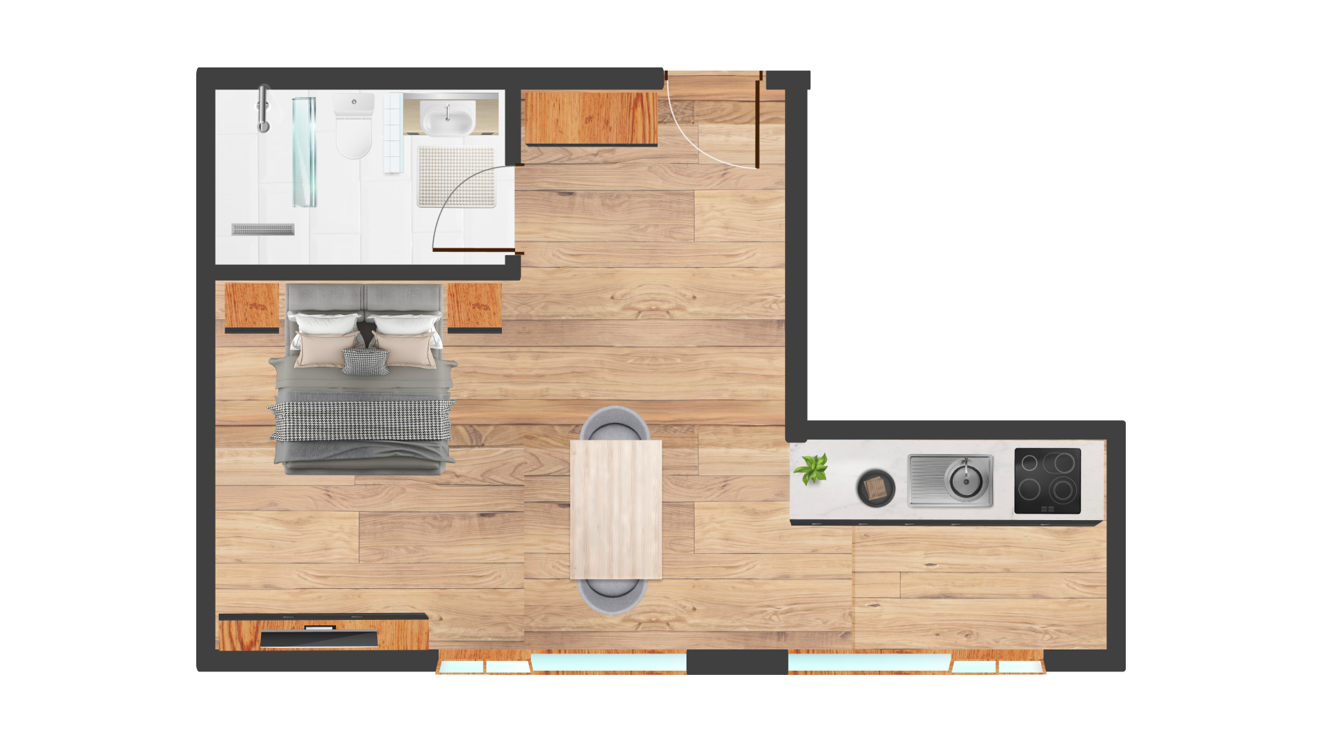 Ihr Hotelstudio 112 im Dom4545