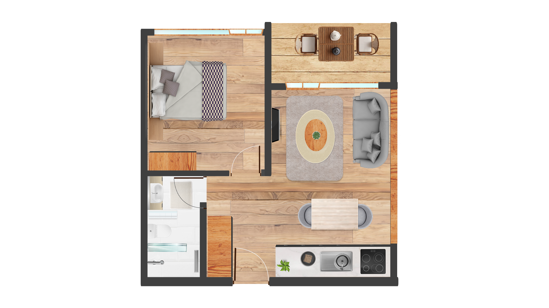 Ihre Hotelsuite 206 & 207 im Dom4545